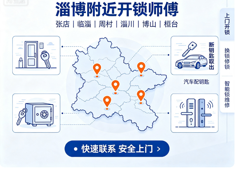 一线服务行业观察:张店北西六路开锁师傅的真实从业细节