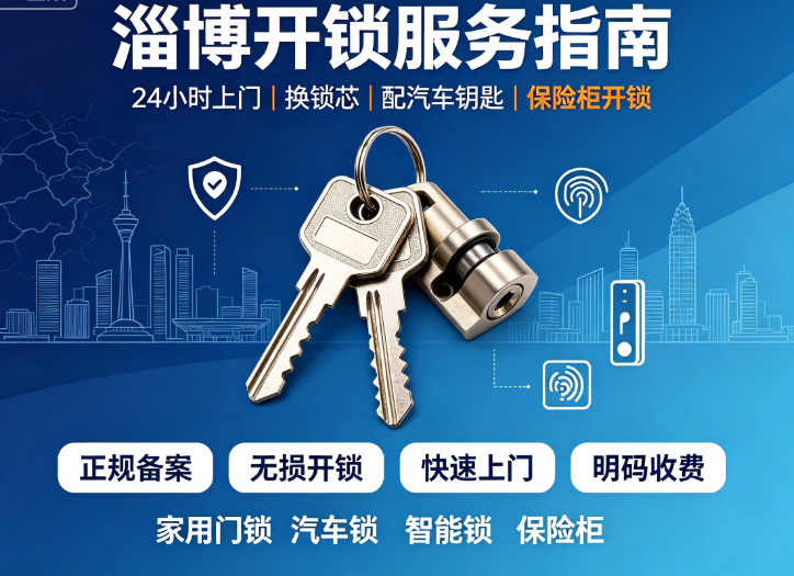 2026年张店附近换锁师傅可就近派单上门，全程无需长时间等候